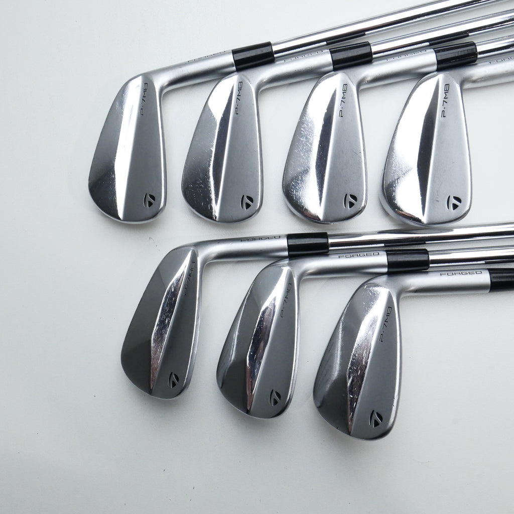 Used TaylorMade P7MB 2023 Iron Set / 4 - PW / X-Stiff Flex