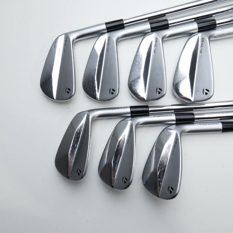Used TaylorMade P7MB 2023 Iron Set / 4 - PW / X-Stiff Flex