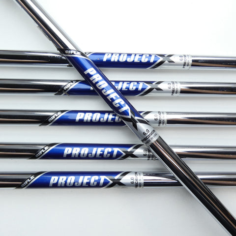 Used TaylorMade P7MB 2023 Iron Set / 5 - PW / Stiff Flex