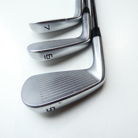 Used TaylorMade P7MB 2023 Iron Set / 5 - PW / Stiff Flex