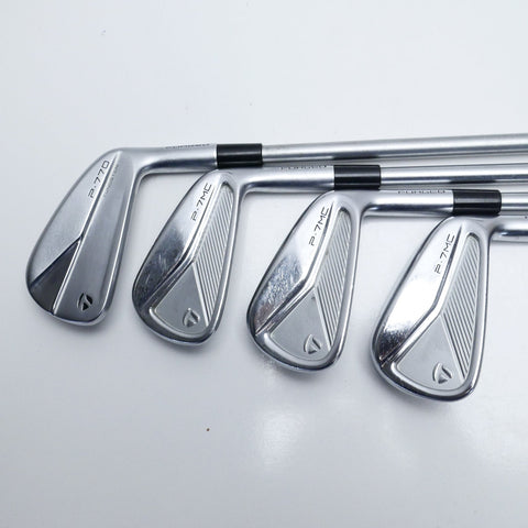 Used TaylorMade P7MB & P7MC & P770 2023 Combo Iron Set / 4 - PW / X-Stiff Flex