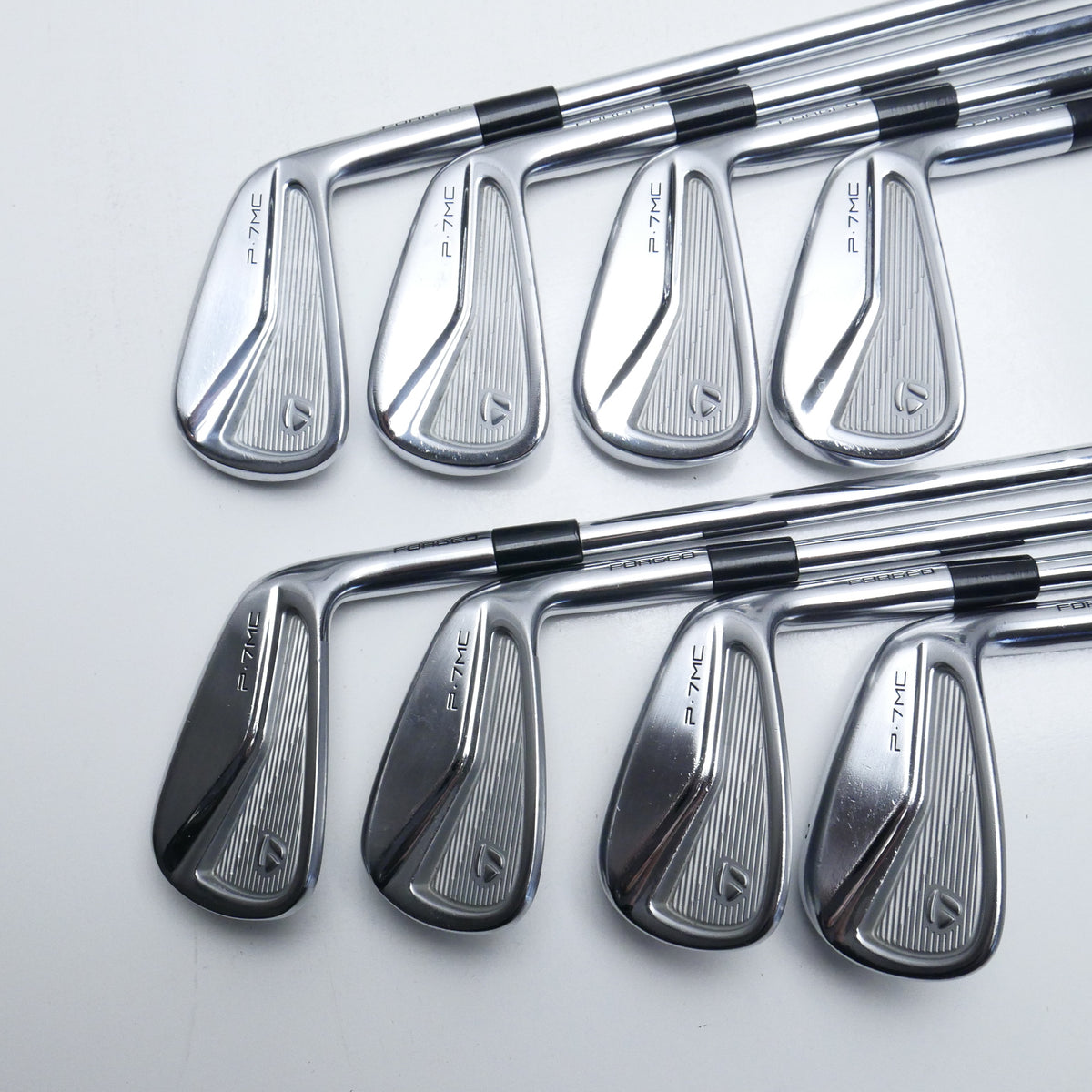 Used TaylorMade P7MC 2020 Iron Set / 3 - PW / Stiff Flex