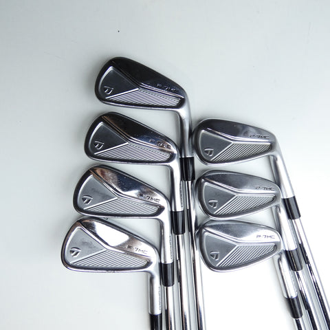 Used TaylorMade P7MC 2020 Iron Set / 4 - PW / Stiff Flex