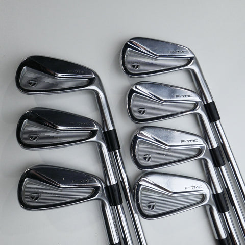 Used TaylorMade P7MC 2020 Iron Set / 4 - PW / Stiff Flex