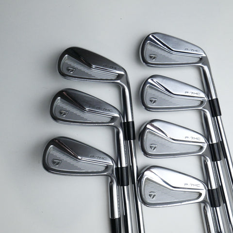 Used TaylorMade P7MC 2020 Iron Set / 4 - PW / Stiff Flex