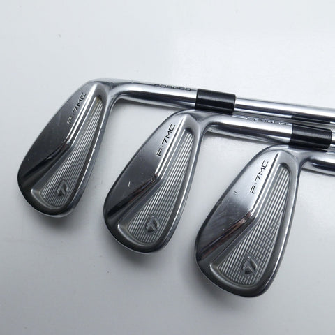 Used TaylorMade P7MC 2020 Iron Set / 4 - PW / Stiff Flex