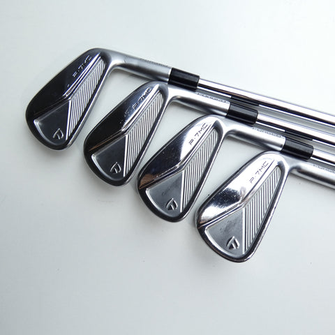 Used TaylorMade P7MC 2020 Iron Set / 4 - PW / Stiff Flex