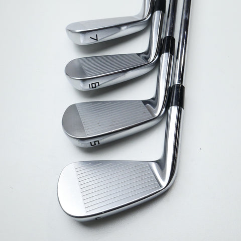 Used TaylorMade P7MC 2020 Iron Set / 4 - PW / Stiff Flex