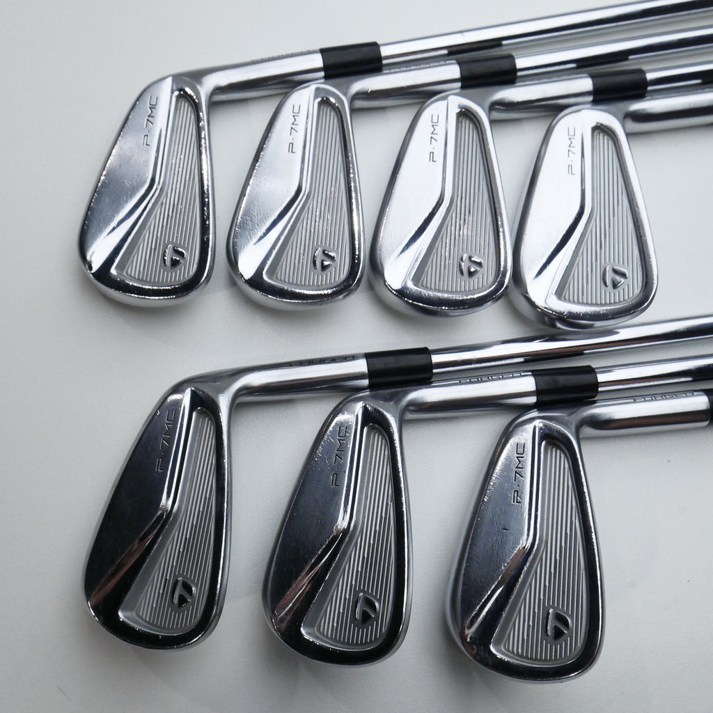 Used TaylorMade P7MC 2020 Iron Set / 4 - PW / Stiff Flex