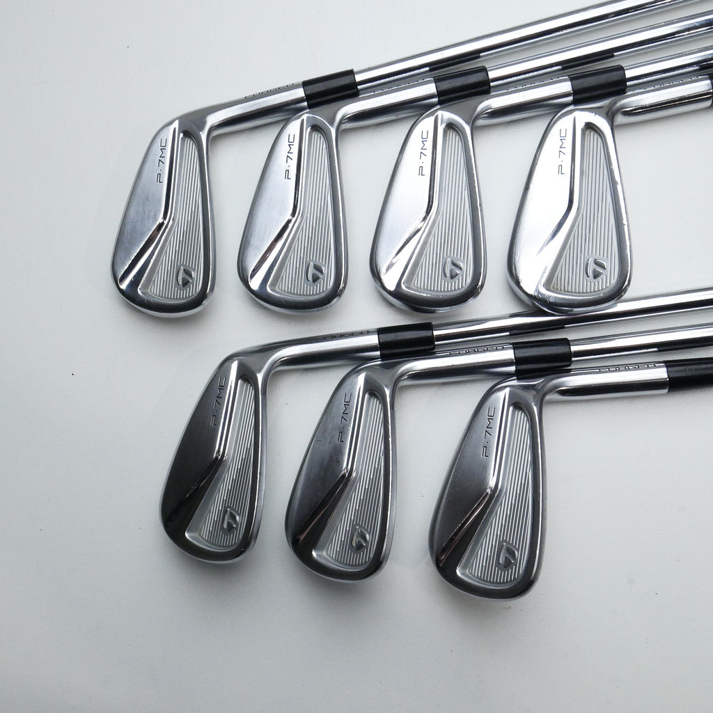 Used TaylorMade P7MC 2020 Iron Set / 4 - PW / Stiff Flex