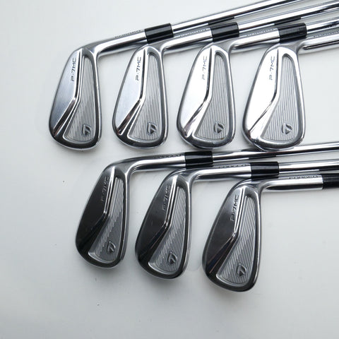 Used TaylorMade P7MC 2020 Iron Set / 4 - PW / Stiff Flex