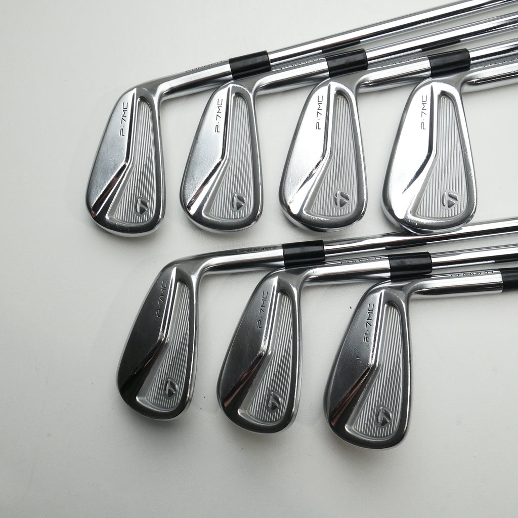 Used TaylorMade P7MC 2020 Iron Set / 4 - PW / Stiff Flex