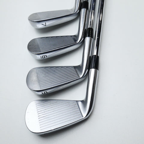 Used TaylorMade P7MC 2020 Iron Set / 4 - PW / X-Stiff Flex
