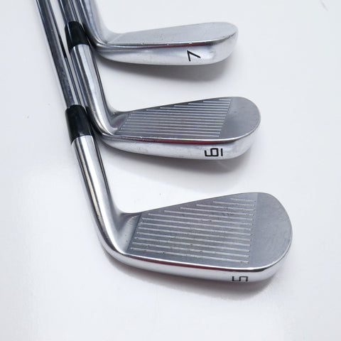 Used TaylorMade P7MC 2020 Iron Set / 5 - 9 IRON / Stiff Flex / Left-Handed