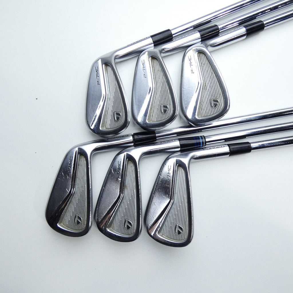 Used TaylorMade P7MC 2020 Iron Set / 5 - PW / Stiff Flex