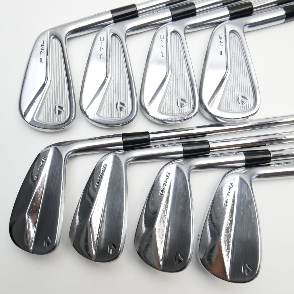 Used TaylorMade P7MC 2020 & P7MB Combo Set Iron Set / 3 - PW / X-Stiff Flex