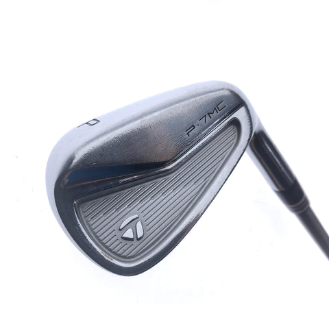 Used TaylorMade P7MC 2020 PW Iron / 46 Degrees / Stiff Flex