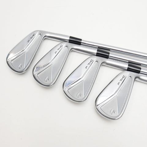 Used TaylorMade P7MC 2023 Iron Set / 4 - PW / Limited Edition N.S Pro X-Flex