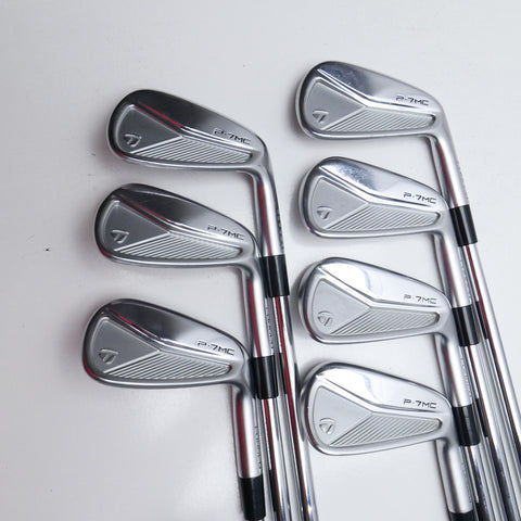 Used TaylorMade P7MC 2023 Iron Set / 4 - PW / Stiff Flex