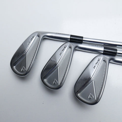 Used TaylorMade P7MC 2023 Iron Set / 4 - PW / Stiff Flex