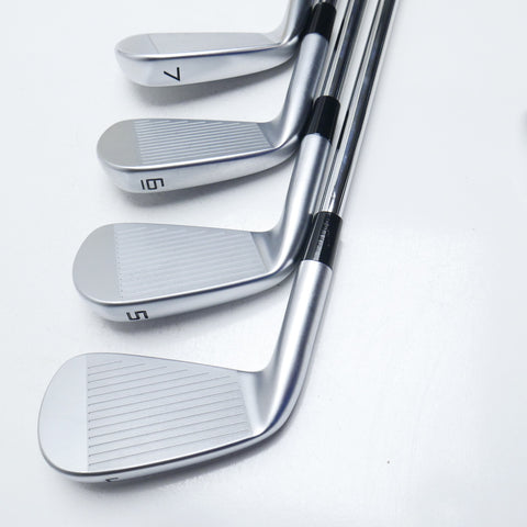 Used TaylorMade P7MC 2023 Iron Set / 4 - PW / Stiff Flex