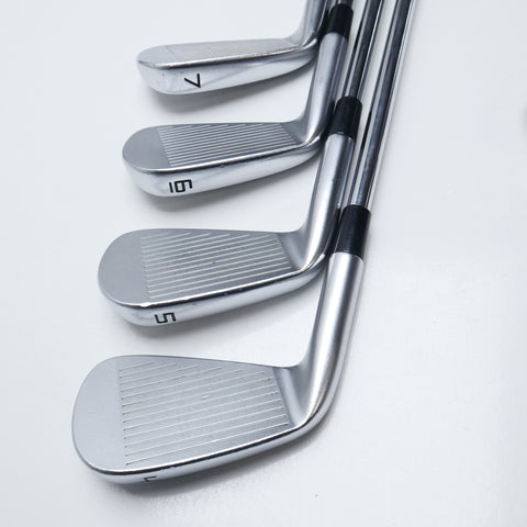 Used TaylorMade P7MC 2023 Iron Set / 4 - PW / Stiff Flex