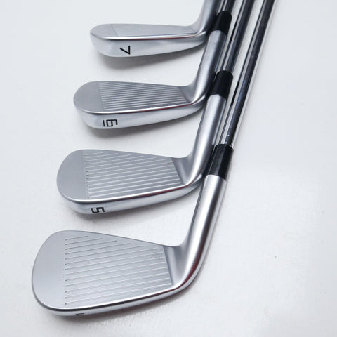 Used TaylorMade P7MC 2023 Iron Set / 4 - PW / Stiff Flex