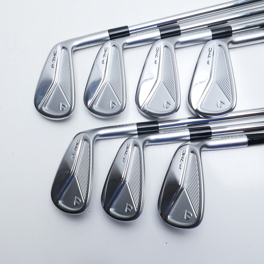 Used TaylorMade P7MC 2023 Iron Set / 4 - PW / Stiff Flex