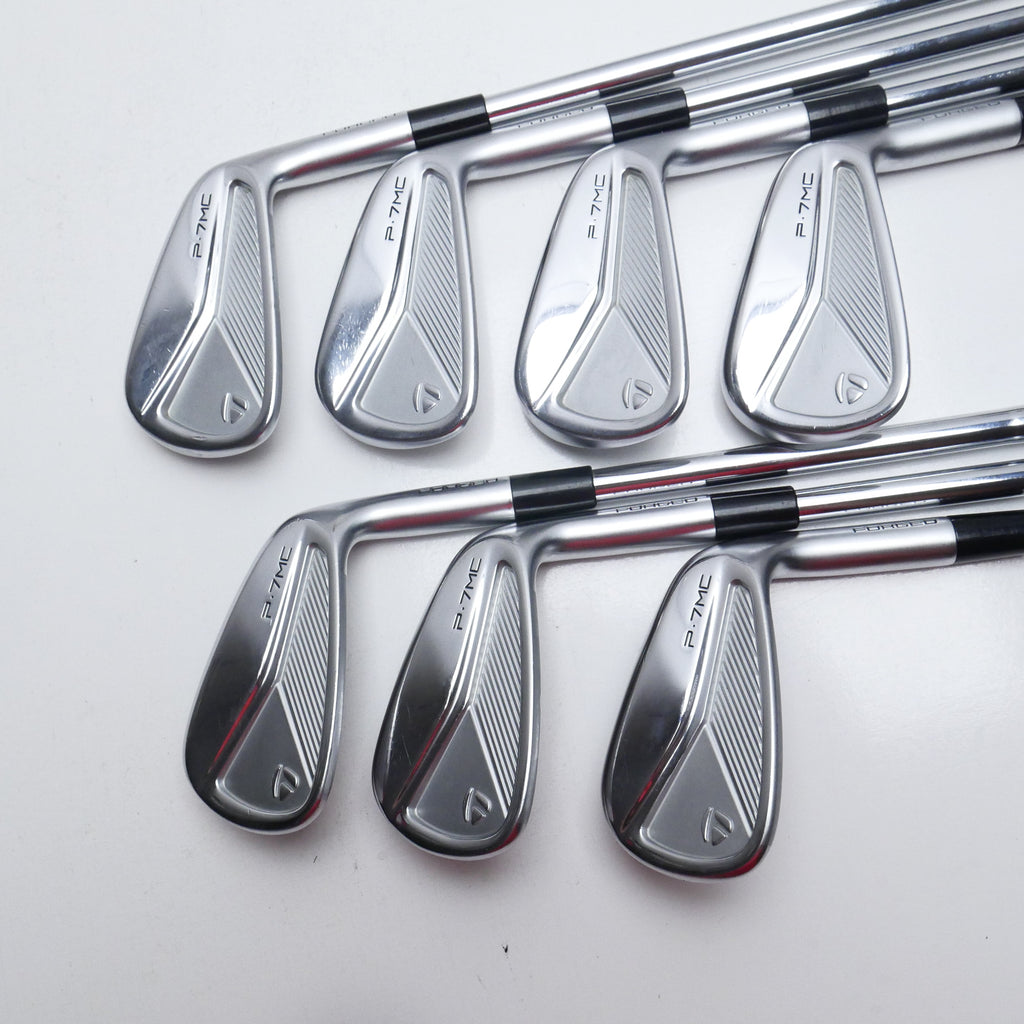 Used TaylorMade P7MC 2023 Iron Set / 4 - PW / Stiff Flex