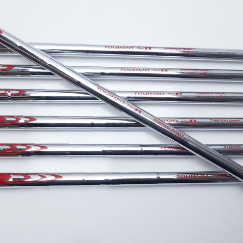 Used TaylorMade P7MC 2023 Iron Set / 4 - PW / X-Stiff Flex