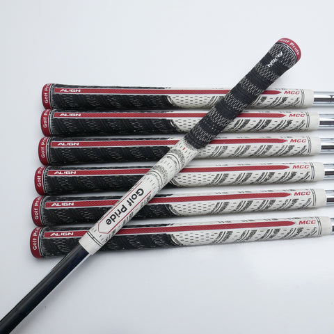 Used TaylorMade P7MC 2023 Iron Set / 4 - PW / X-Stiff Flex