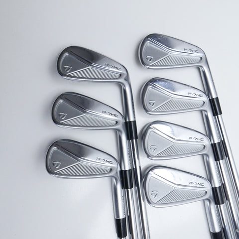 Used TaylorMade P7MC 2023 Iron Set / 4 - PW / X-Stiff Flex