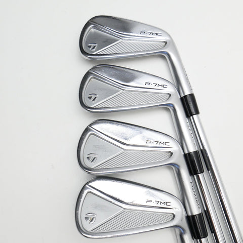 Used TaylorMade P7MC 2023 Iron Set / 4 - PW / X-Stiff Flex