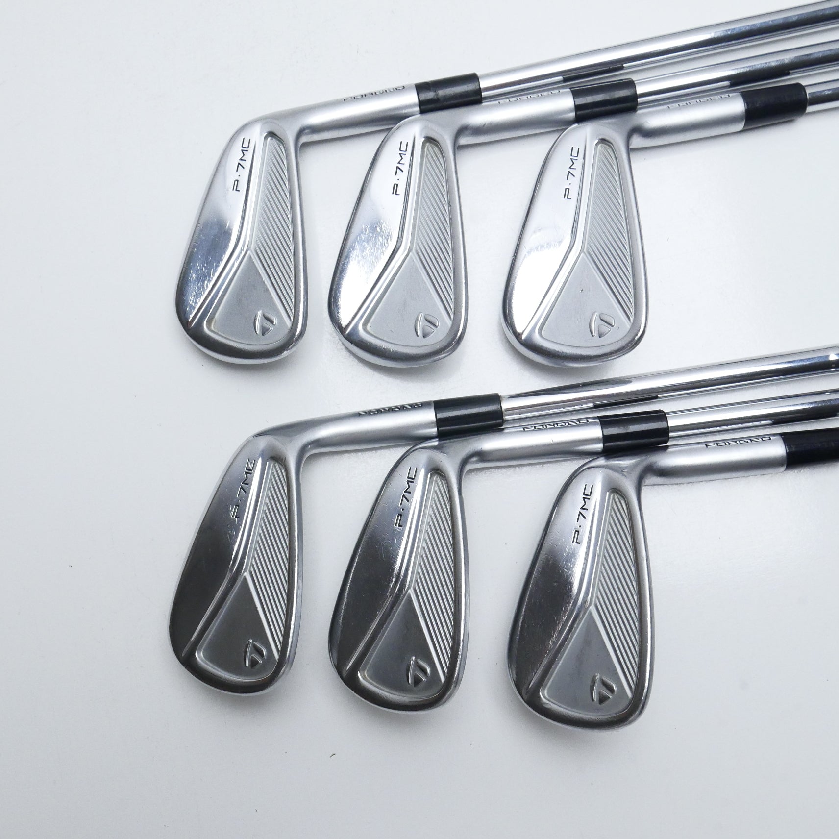 Used TaylorMade P7MC 2023 Iron Set / 5 - PW / Stiff Flex | Replay Golf