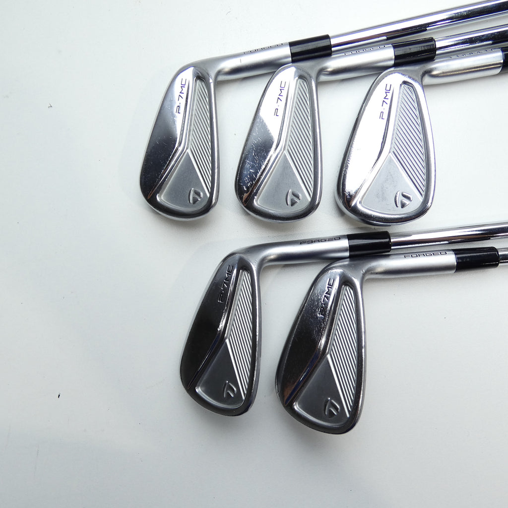 Used TaylorMade P7MC 2023 Iron Set / 6 - PW / Stiff Flex