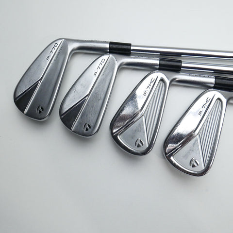 Used TaylorMade P7MC 2023 & P770 2023 Combo Iron Set / 4 - PW / Stiff Flex