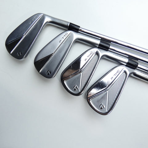 Used TaylorMade P7MC 2023 & P770 2023 Combo Iron Set / 4 - PW / Stiff Flex