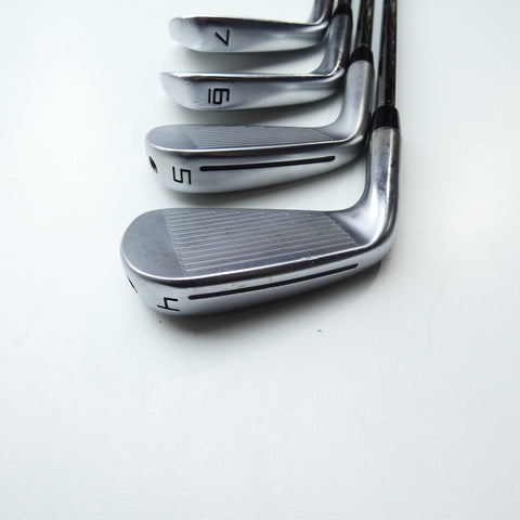 Used TaylorMade P7MC 2023 & P770 2023 Combo Iron Set / 4 - PW / Stiff Flex