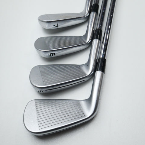 Used TaylorMade P7MC 2023 & P770 2023 Combo Iron Set / 4 - PW / Stiff Flex