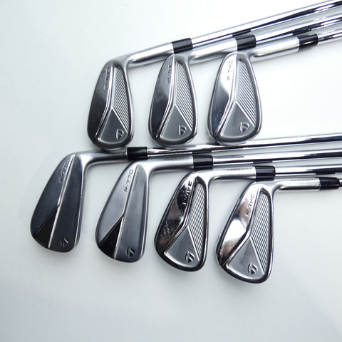 Used TaylorMade P7MC 2023 & P770 2023 Combo Iron Set / 4 - PW / Stiff Flex