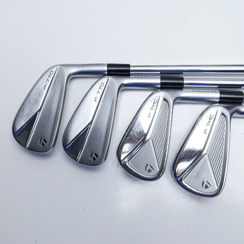 Used TaylorMade P7MC 2023 & P770 2023 Combo Iron Set / 4 - PW / X-Stiff Flex