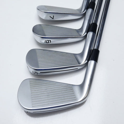 Used TaylorMade P7MC 2023 & P770 2023 Combo Iron Set / 4 - PW / X-Stiff Flex