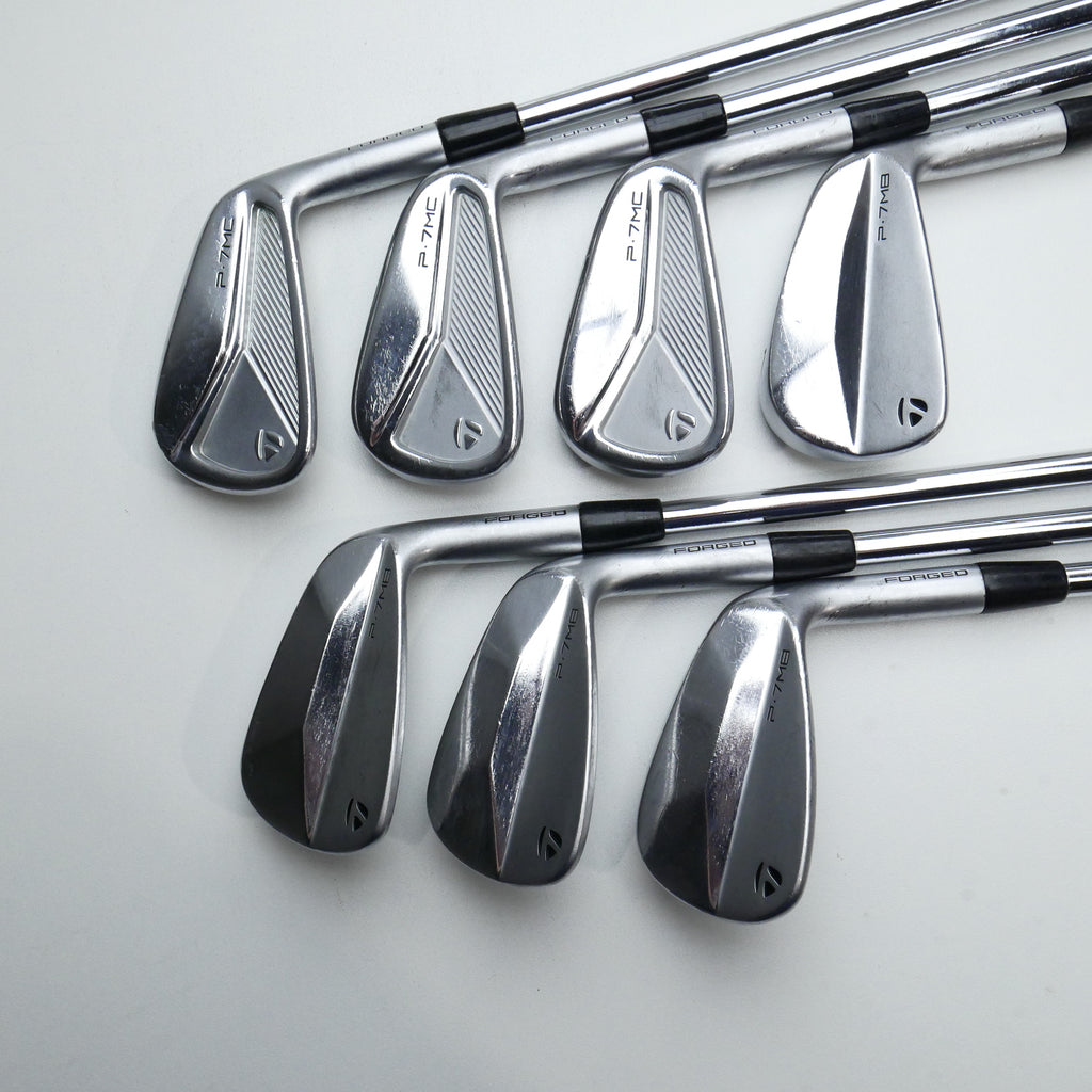 Used TaylorMade P7MC '23 & P7MB '23 Combo Set Iron Set / 4 - PW / X-Stiff Flex