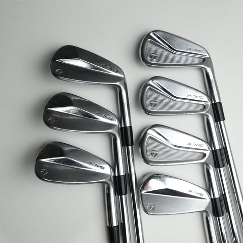 Used TaylorMade P7MC & P7MB 2020 Combo Iron Set / 4 - PW / X-Stiff Flex