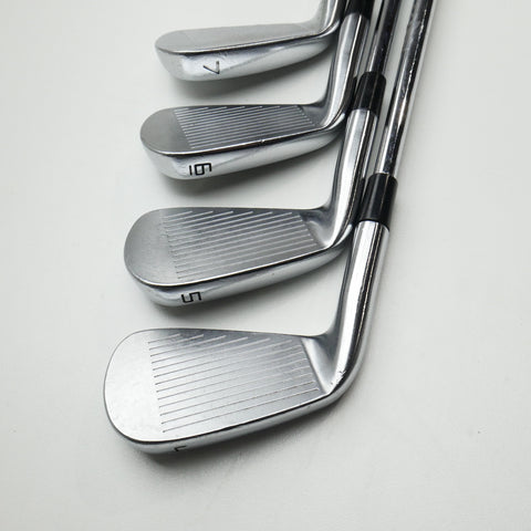 Used TaylorMade P7MC & P7MB 2020 Combo Iron Set / 4 - PW / X-Stiff Flex