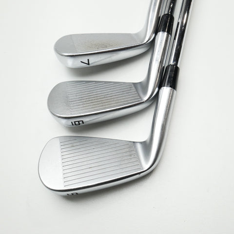 Used TaylorMade P7MC & P7MB 2020 Combo Iron Set / 5 - PW / Stiff Flex