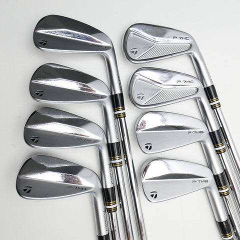 Used TaylorMade P7MC & P7MB Combo Iron Set / 3 - PW / X-Stiff Flex