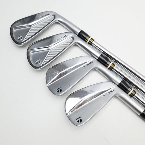 Used TaylorMade P7MC & P7MB Combo Iron Set / 3 - PW / X-Stiff Flex