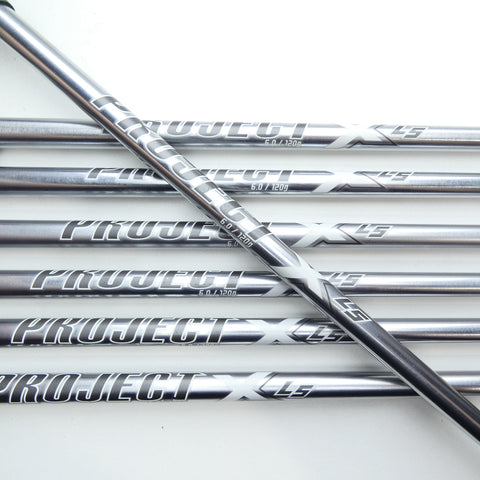 Used TaylorMade P7MC RAW Iron Set / 4 - PW / Stiff Flex