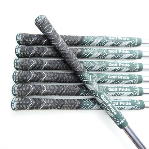 Used TaylorMade P7MC RAW Iron Set / 4 - PW / Stiff Flex